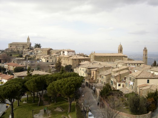 Montalcino widok z zamku