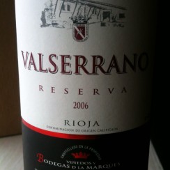 Valserrano Rioja Reserva 2006