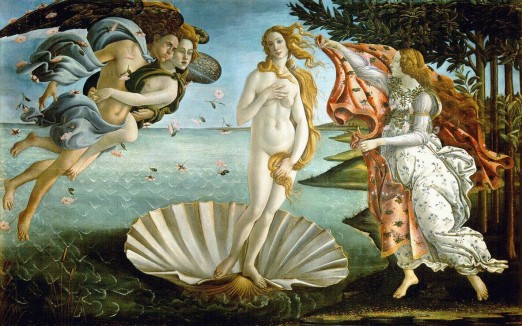 Sandro Botticelli Narodziny Wenus 