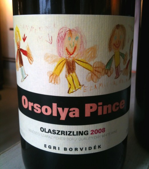 Orsolya Pince Egri Olaszrizling 2008