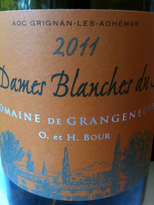Domaine de Grangeneuve Les Dames Blanches 2011