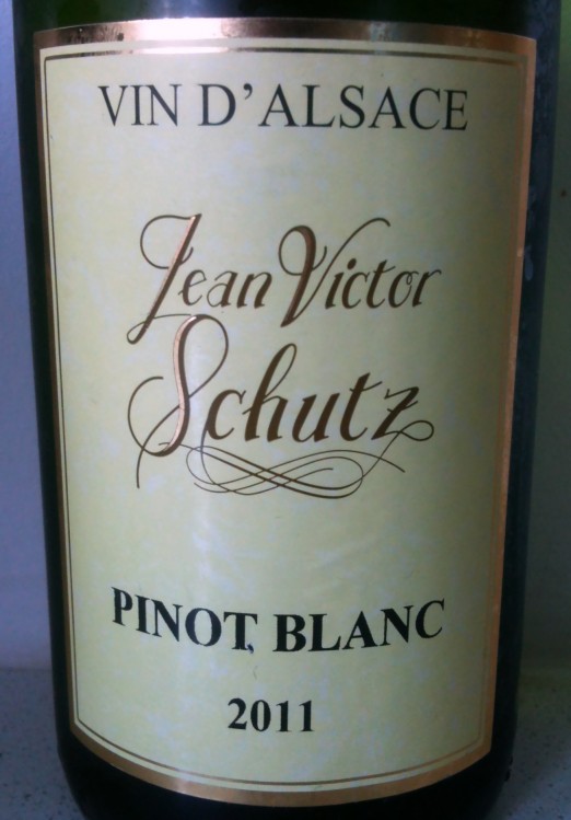 Jean-Victor Schutz Alsace Pinot Blanc 2011