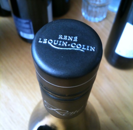René Lequin-Colin Bourgogne Pinot Noir 2010 screwcap