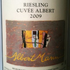 Albert Mann Alsace Riesling Cuvee Albert 2009
