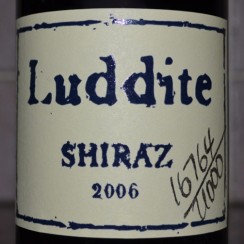 Luddite Shiraz 2006