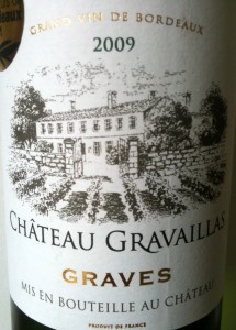 Château Gravaillas Graves Blanc 2009