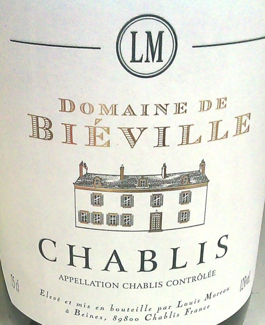 Louis Moreau Chablis Domaine de Bieville 2011