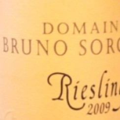 Bruno Sorg Alsace Riesling 2010