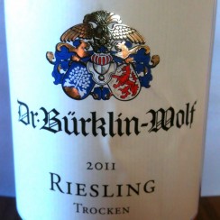 Dr. Bürklin-Wolf Pfalz Riesling trocken 2011