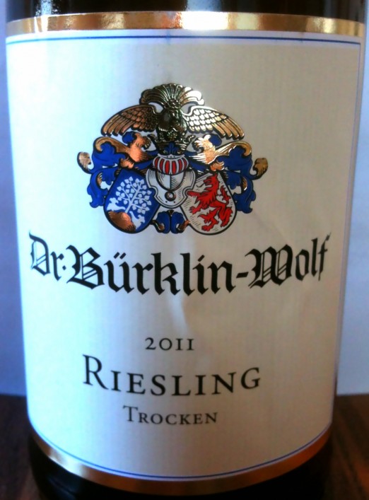 Dr. Bürklin-Wolf Pfalz Riesling trocken 2011