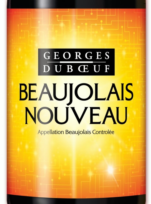 Georges Duboeuf Beaujolais Nouveau 2012 etykieta