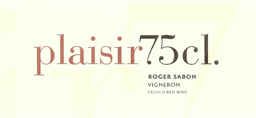 Roger Sabon Plaisir 75cl