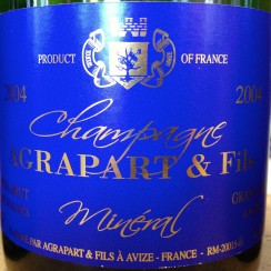 Agrapart & Fils Champagne Extra-Brut Minéral 2004
