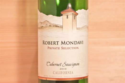 Robert Mondavi Private Selection Cabernet Sauvignon 2010