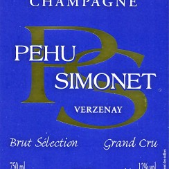 Champagne Pehu Simonet Brut Selection Grand Cru