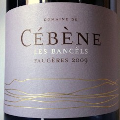Domaine de Cébène Faugères 2009