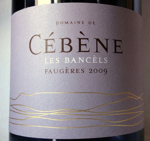 Domaine de Cébène Faugères 2009