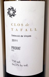 Clos de Tafall Priorat 2011