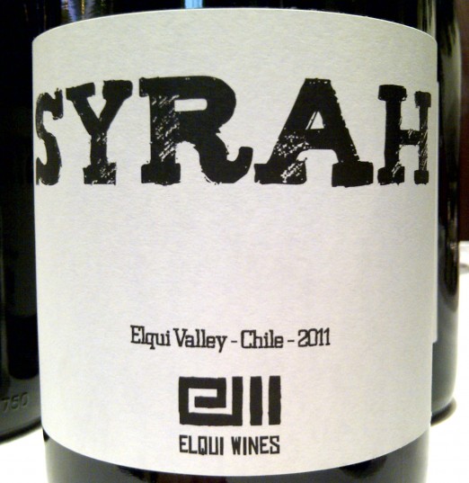 Elqui Wines Syrah 2011