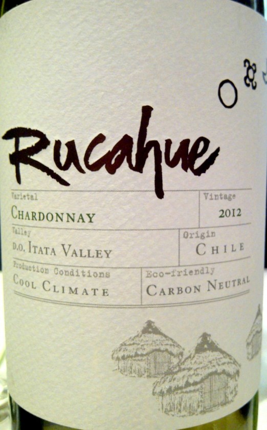 Rucahue Estate Chardonnay 2012