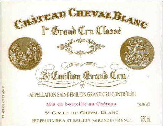 Cheval Blanc: najdroższe cabernet franc (z domieszkami) na świecie.