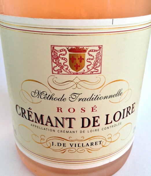 Crémant de Loire J. de Villaret Rosé Sec