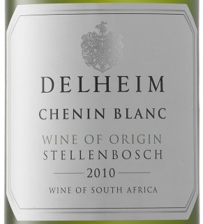 Delheim Chenin Blanc 2010