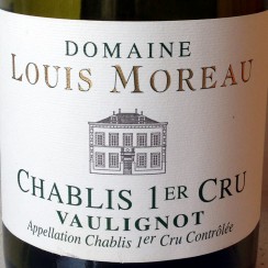 Domaine Louis Moreau Chablis Premier Cru Vaulignot 2010