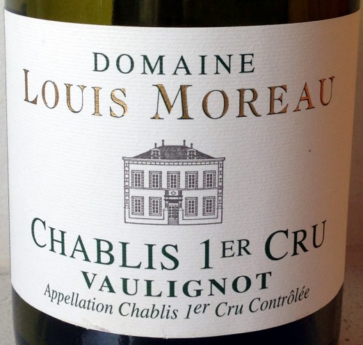 Domaine Louis Moreau Chablis Premier Cru Vaulignot 2010