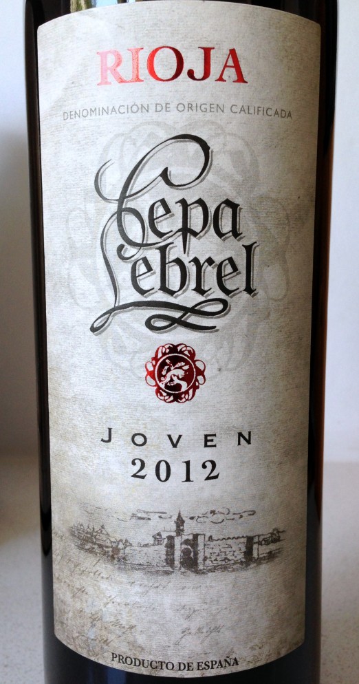 Cepa Lebrel Rioja Joven 2012