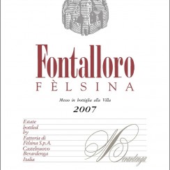 Fattoria di Fèlsina Toscana Fontalloro 2007