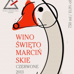 Winnia Srebrna Góra Wino Świętomarcińskie czerwone 2013