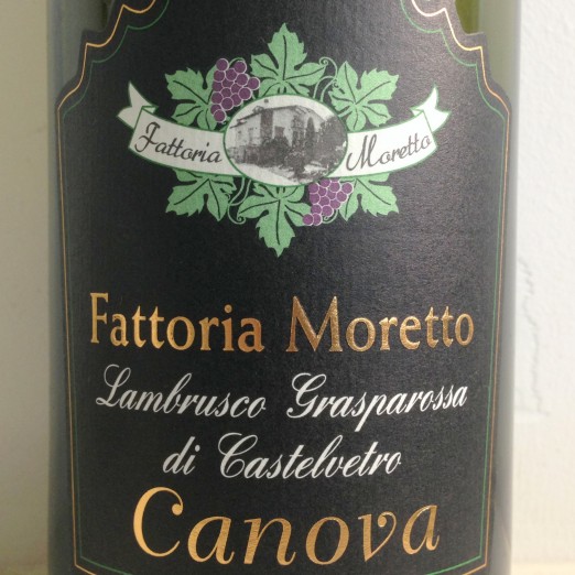 Fattoria Moretto Lambrusco Canova