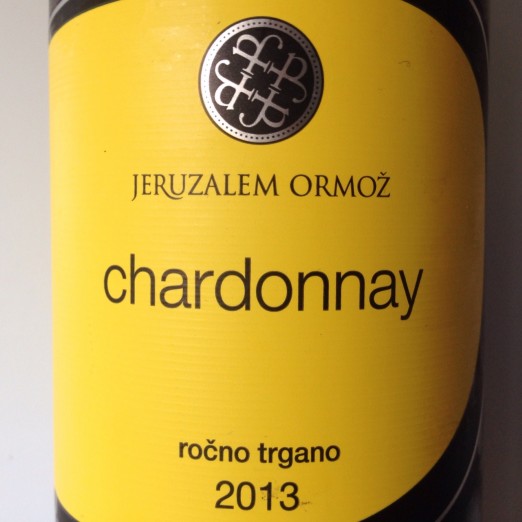 Jeruzalem Ormoz Stajerska Slovenija Chardonnay 2013