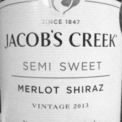 Jacobs Creek Semi sweet Red Merlot Shiraz