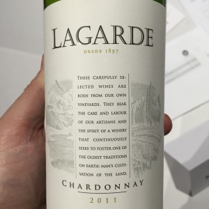 Lagarde Mendoza Chardonnay 2011