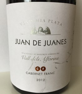 Anecoop / La Viña Valencia Juan de Juanes Cabernet Franc 2012
