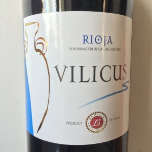 Bodegas Leza García Rioja Vilicus 2014