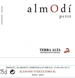 Altavins Viticultors Terra Alta Almodi Petit 2013