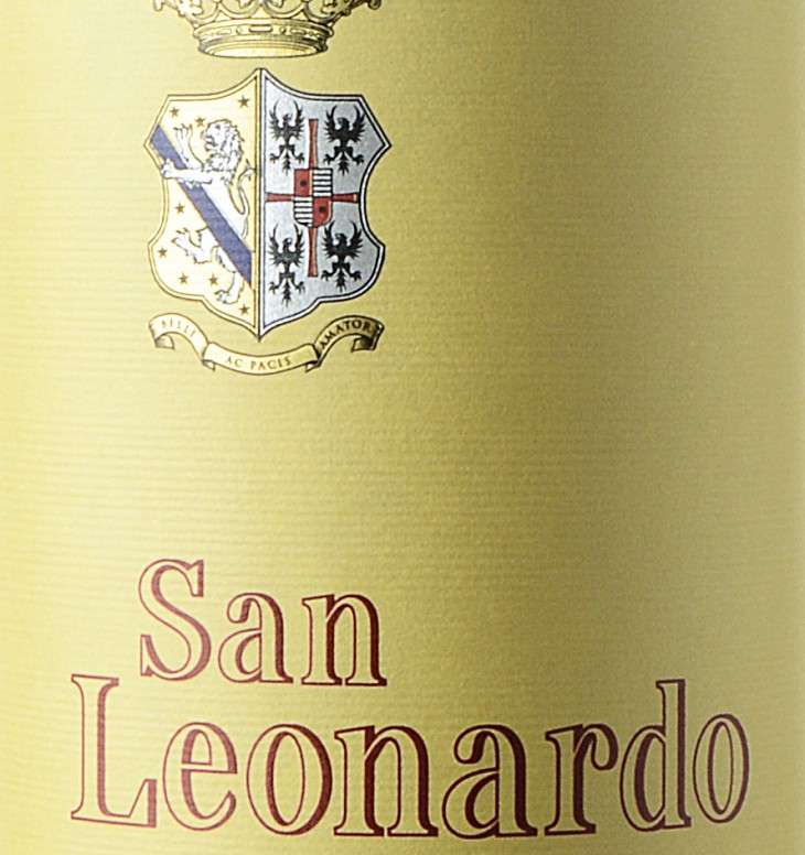 San Leonardo 2007 - etykieta