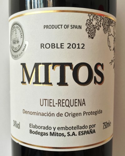Intermarche Bodegas Mitos Utiel-Requena Roble2012