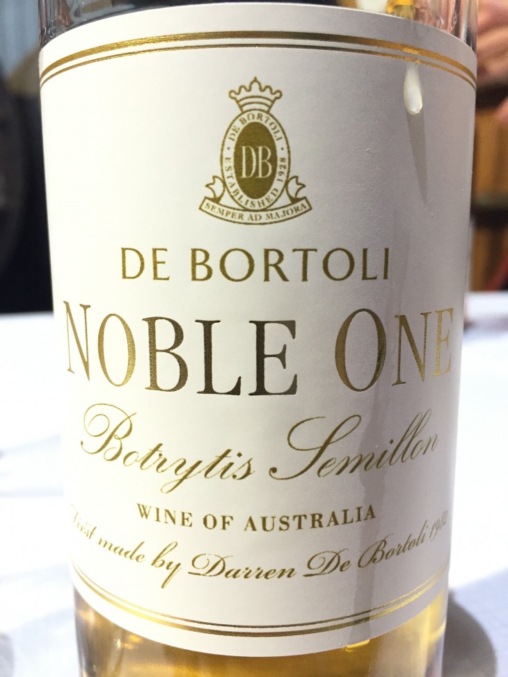 De Bortoli Noble One – najbardziej znane wino słodkie w Australii.