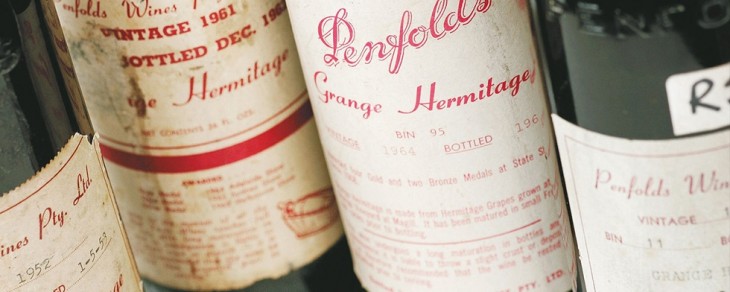 Grange – najsłynniejsze wino australijskie. © Penfolds.