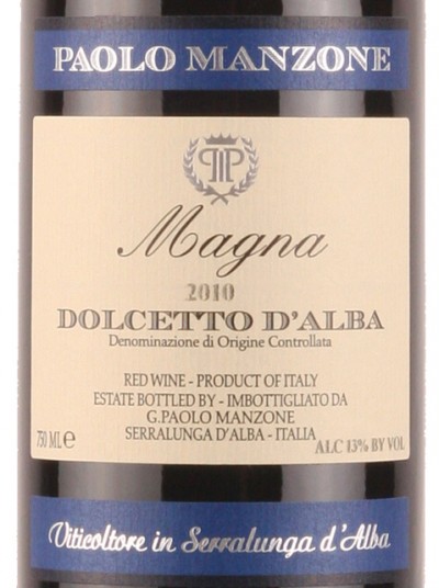 Manzone_Magna_Dolcetto_D_Alba_2010_Bottle