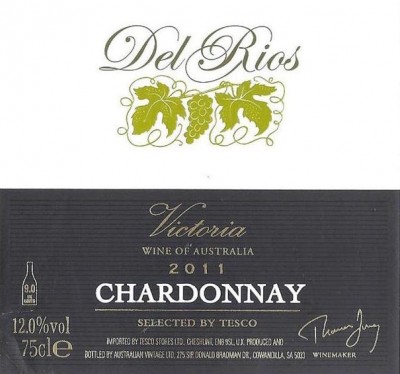 Tesco Finest Del Rios Victoria Chardonnay