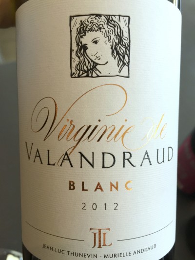 Virgine de Valandaud Blanc 2012