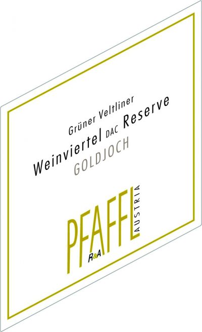 Pfaffl Weinviertel DAC Reserve Grüner Veltliner Goldjoch
