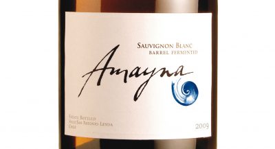 Amayna Sauvignon Blanc Barrel Fermented 2009