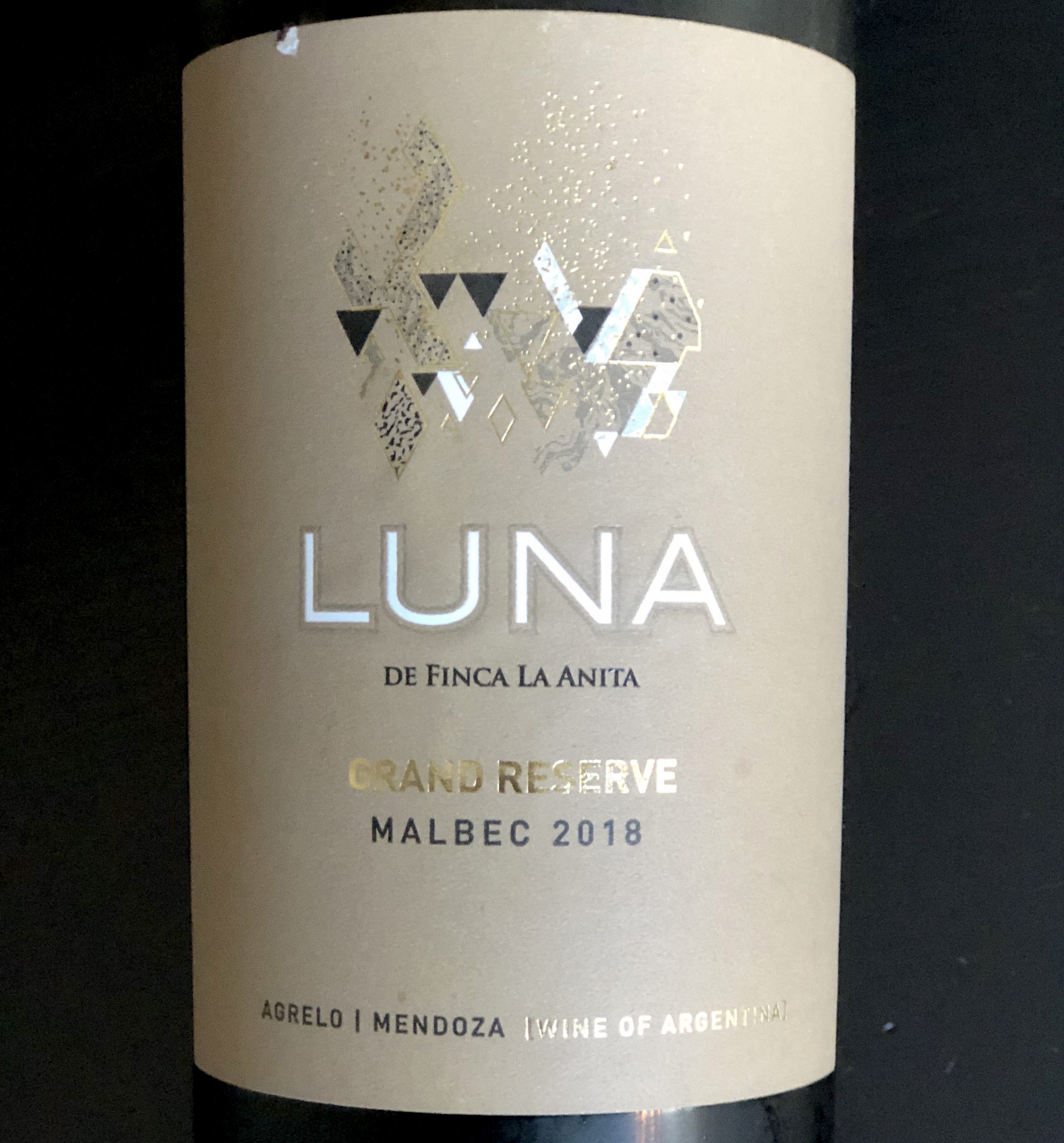 Reserve Finca Luna 2018 Malbec La Grand Winicjatywa Anita |