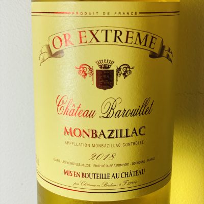 Château Barouillet Monbazillac Or Extreme 2018